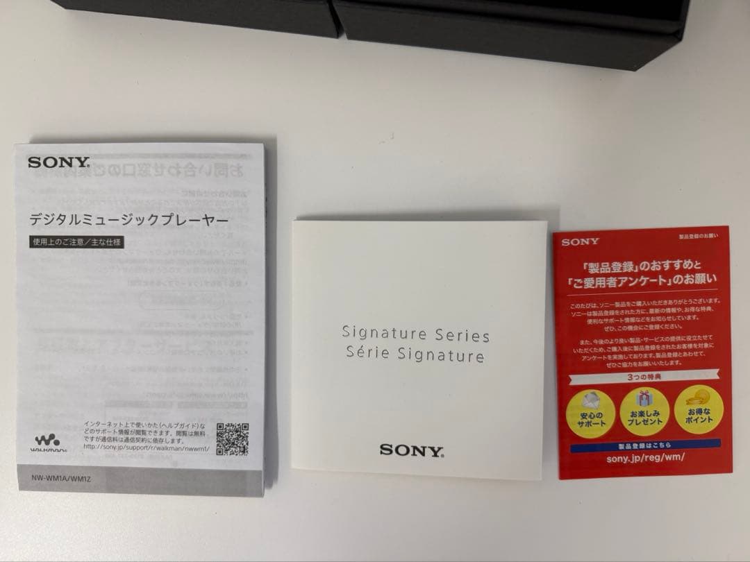 ポータブルプレーヤー Sony NW-WM1z