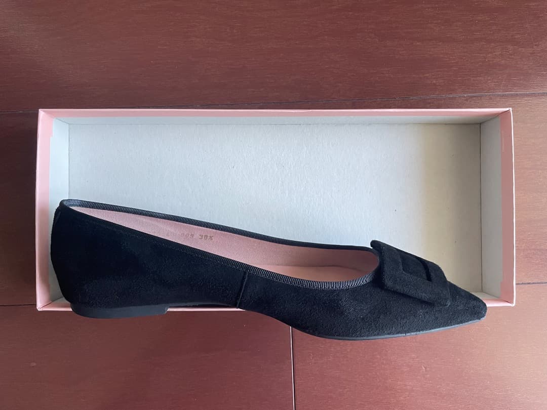 Pretty Ballerinas プリティバレリーナ フラット 黒 美品 正規