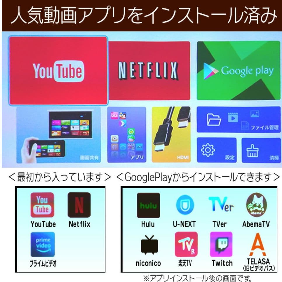 ホームプロジェクター