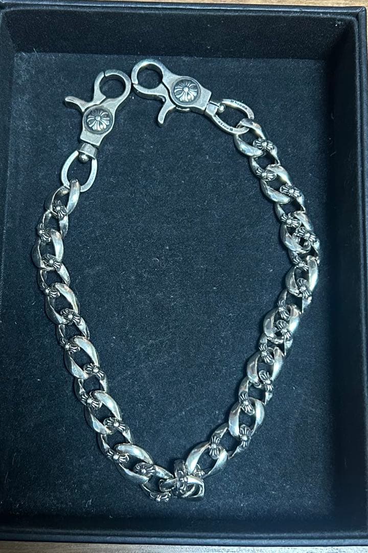 シルバー 925 ブレスレット ウォレットチェーン