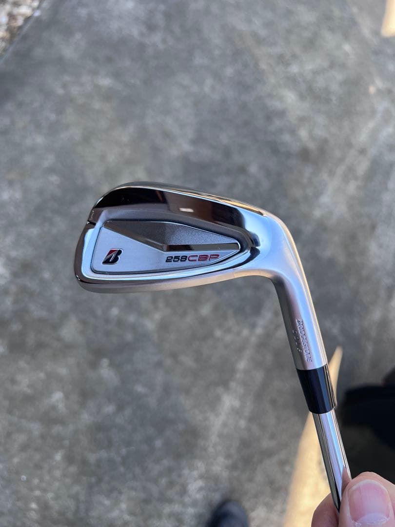 ブリヂストン　アイアンセット　258CBP 5-P 6本　ラウンド未使用　保証書