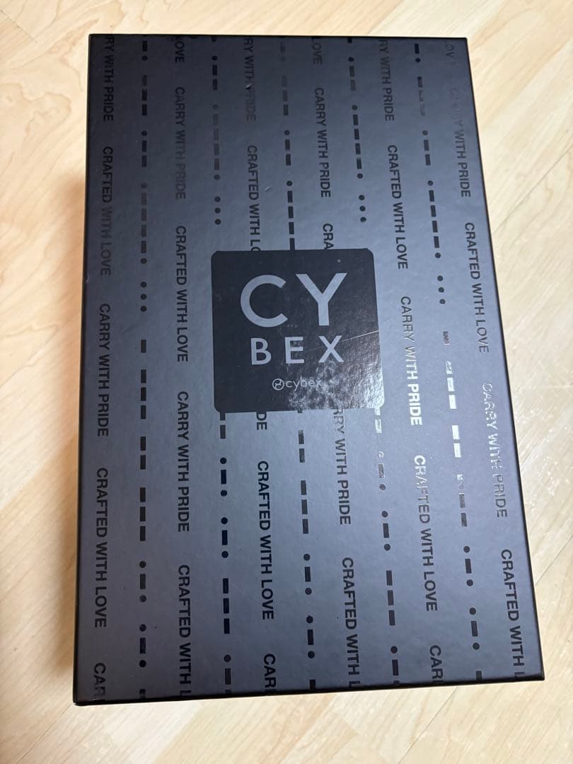Cybex 抱っこ紐 ブラック メッシュ オリジナルボックス付き えもん