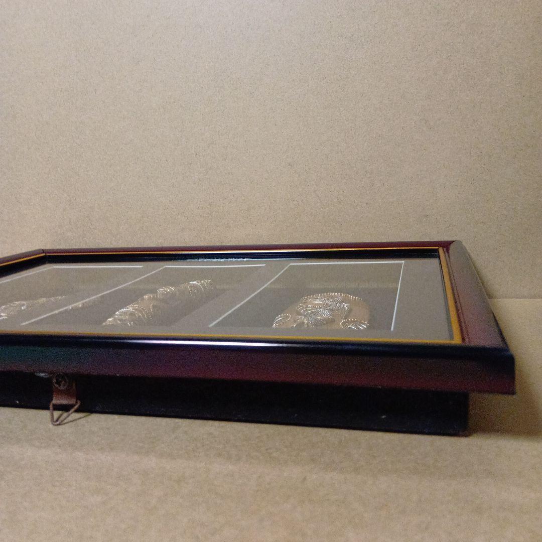 【アンティーク品】アボリジニー 先住民族 [ 額装工芸品 ] 置物