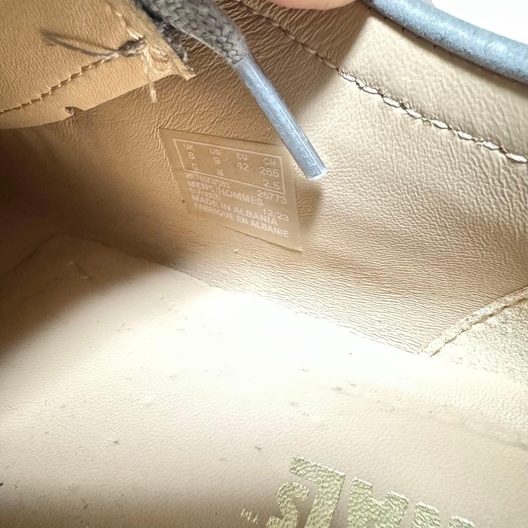 【clarks】美品✨wallabee 26.5cm Grey Croco