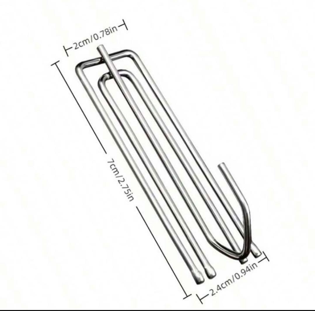 フランス製　スカラップスタイルカーテン　付属品付き