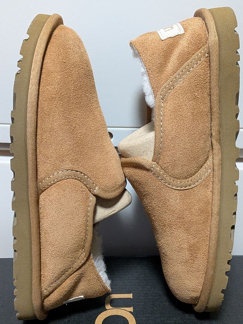 【美品】UGG kenton 3010 ケントン ムートンブーツ スリッポン