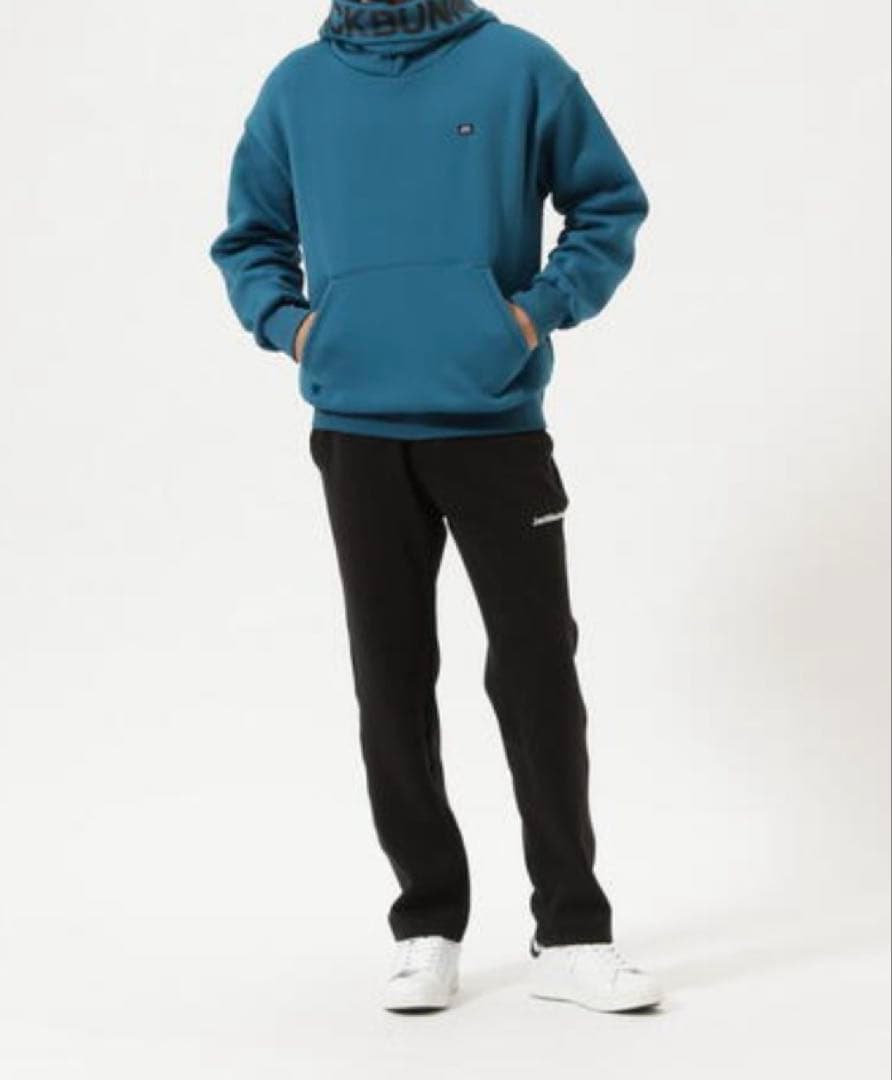 新品 パーリーゲイツ ジャックバニー KARUISHI フーディ(5)L/青