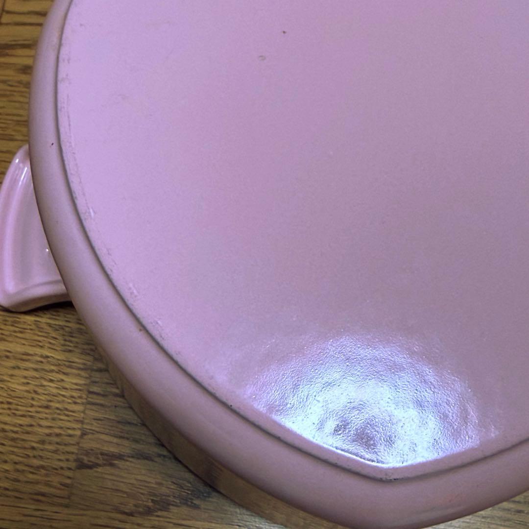 ル・クルーゼ 両手鍋 ピンク 18cm