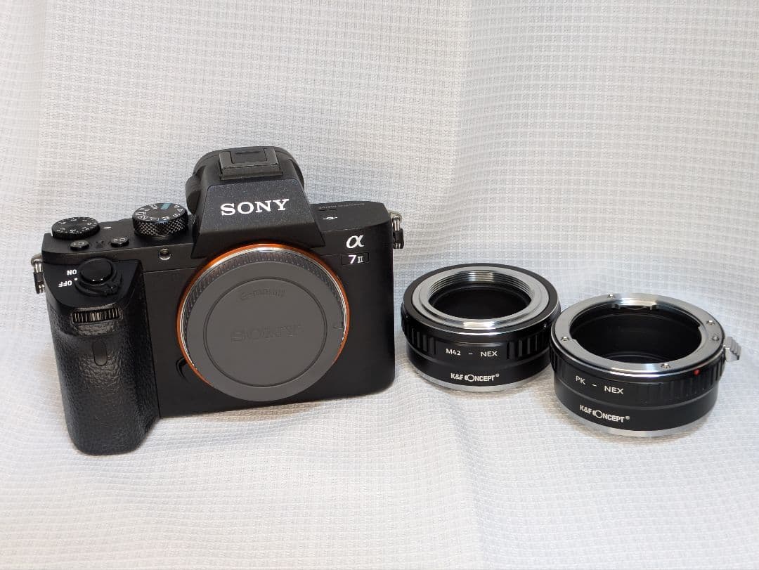 (狐火様)SONY α7 II 本体 ショット数4803 マウントアダプター付き