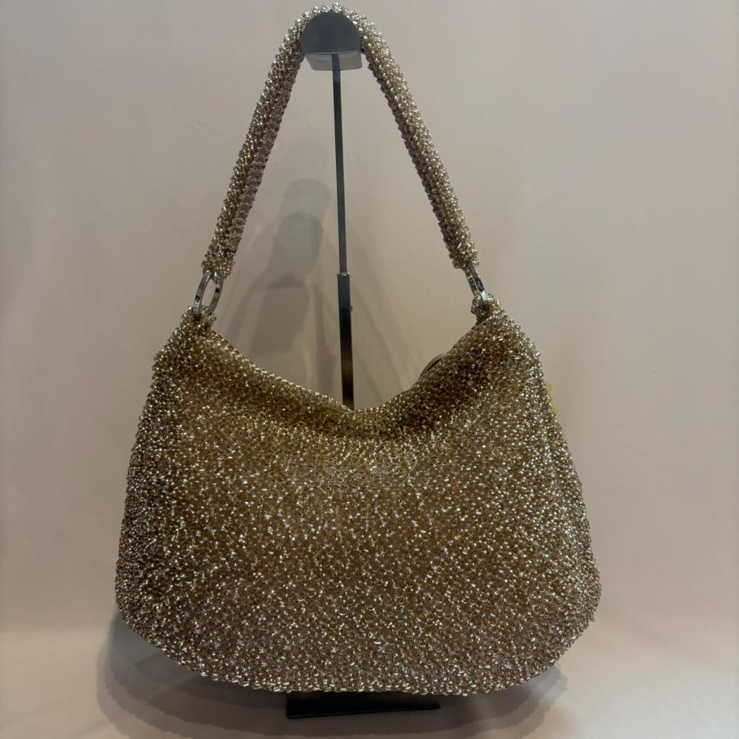 【美品】アンテプリマ ワイヤー ワンショルダー ゴールド　チャーム付き