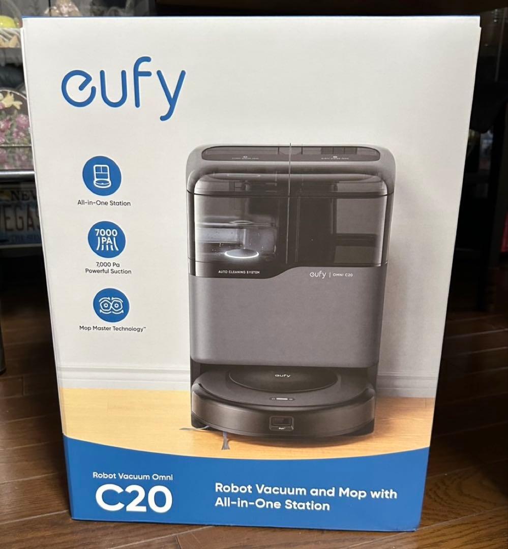 ⭐️タイムセール中⭐️ロボット掃除機 Anker Eufy Omni C20