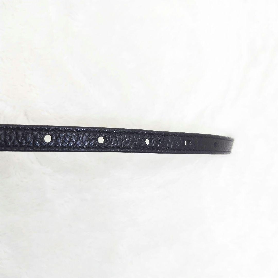 ✨️未使用✨️トリーバーチ TORYBURCH 細ベルト シルバー レザー