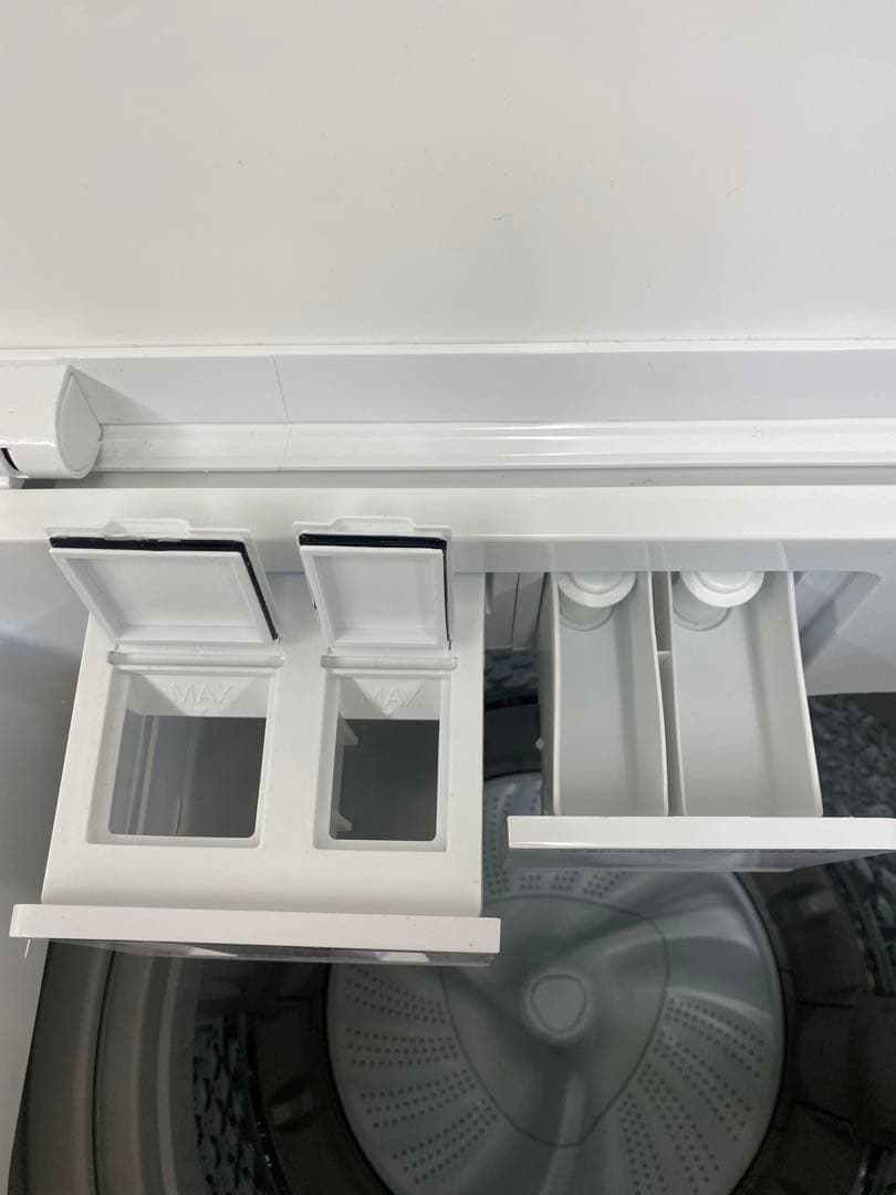 【大容量高年式】ニトリ 8kg洗剤自動投入洗濯機　NT80J1WH 24年製