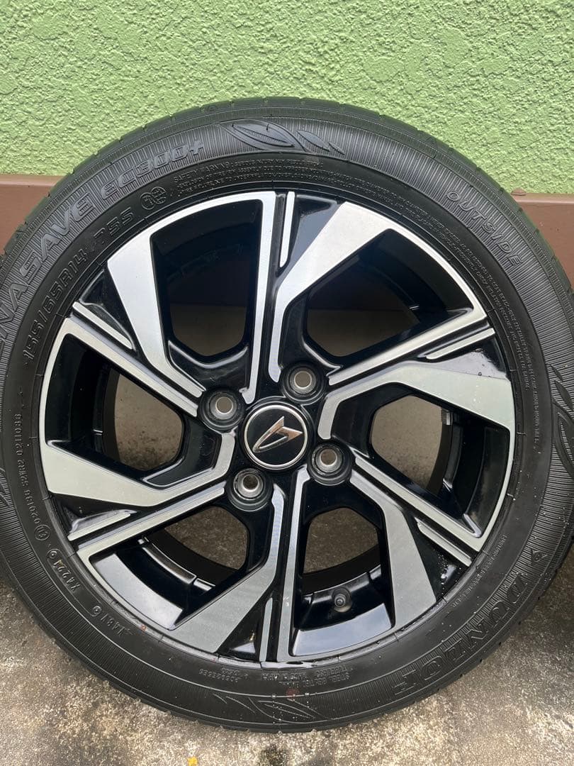 ダイハツ タントカスタム 純正14インチ アルミホイール タイヤ セット