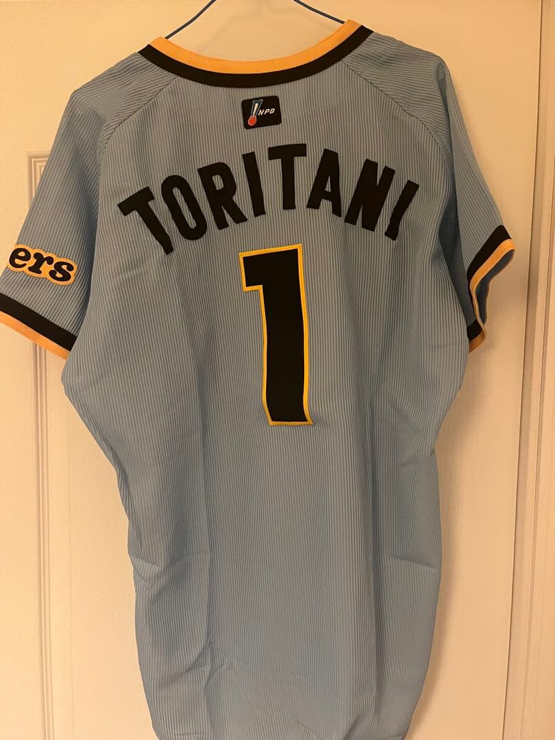 元阪神タイガース鳥谷敬選手交流戦用復刻プロコレユニフォームOサイズ