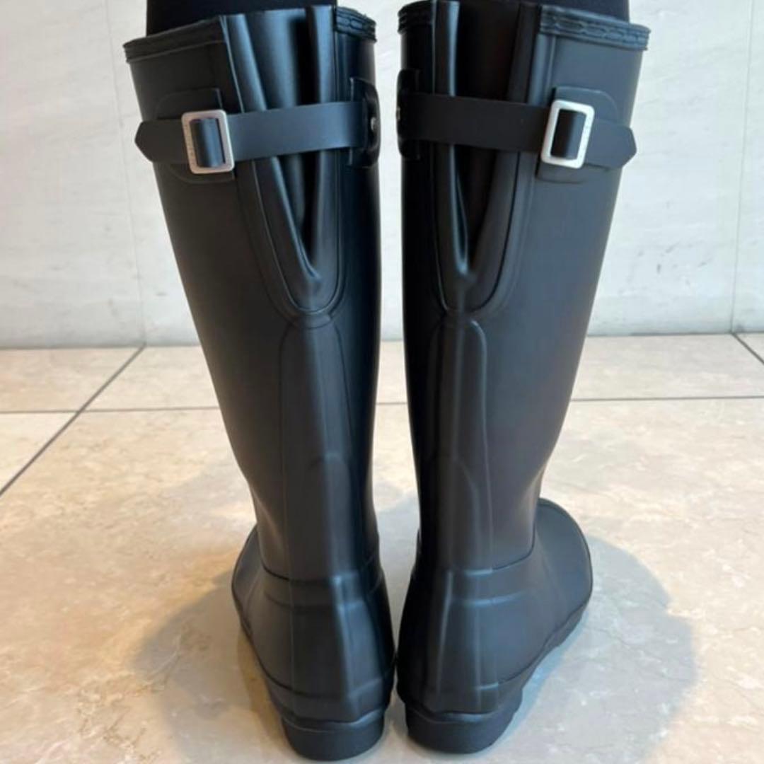 ⭐︎新品 箱あり⭐︎ハンター⭐︎レインブーツ⭐︎25センチ⭐︎ブラック⭐︎