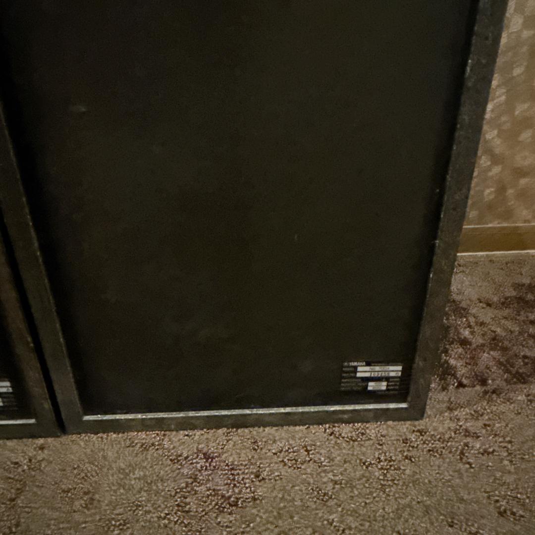 ②YAMAHA NS-700X ペアスピーカー シリアル同番 日本製 モニター