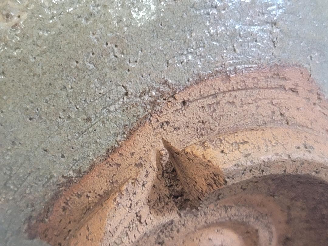 茶道具 三嶋茶碗 時代物 古美術 DT413