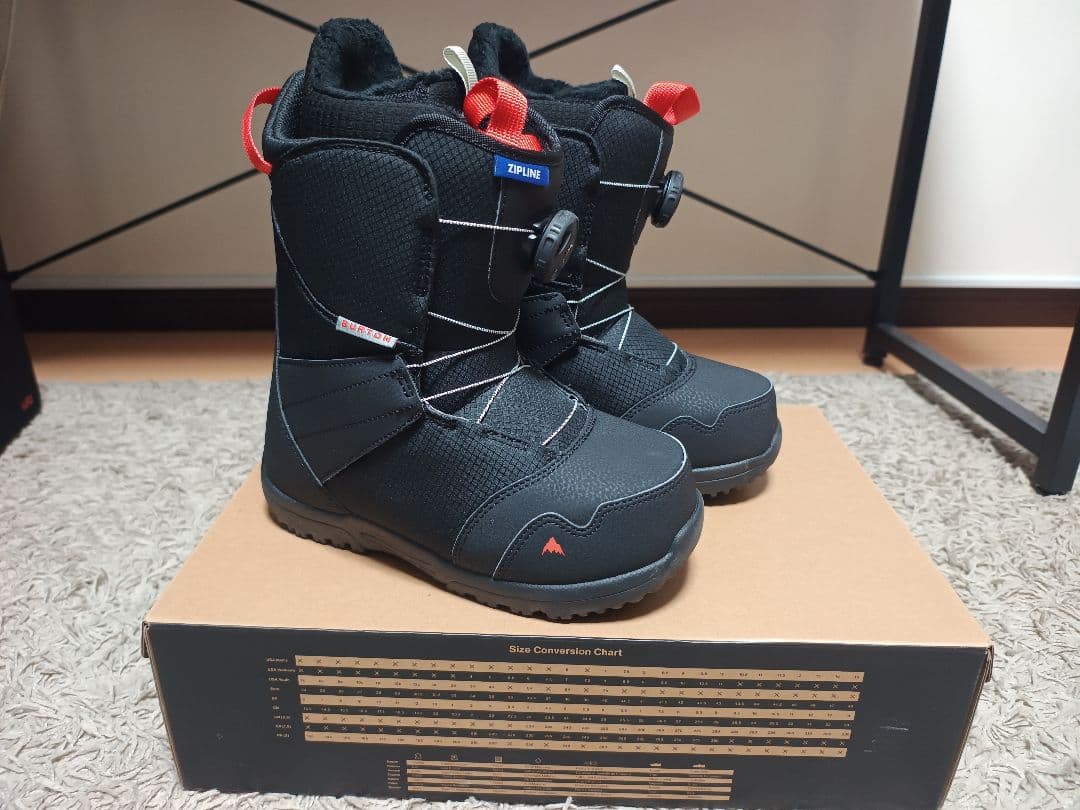 BURTON Zipline BOA 23cm キッズ ブーツ 美品