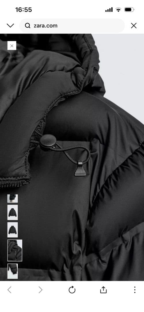 ⭐︎pop様⭐︎ 今季　撥水加工フード付きパフジャケット