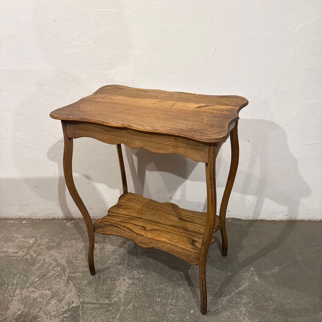 ヴィンテージ　木製サイドテーブル