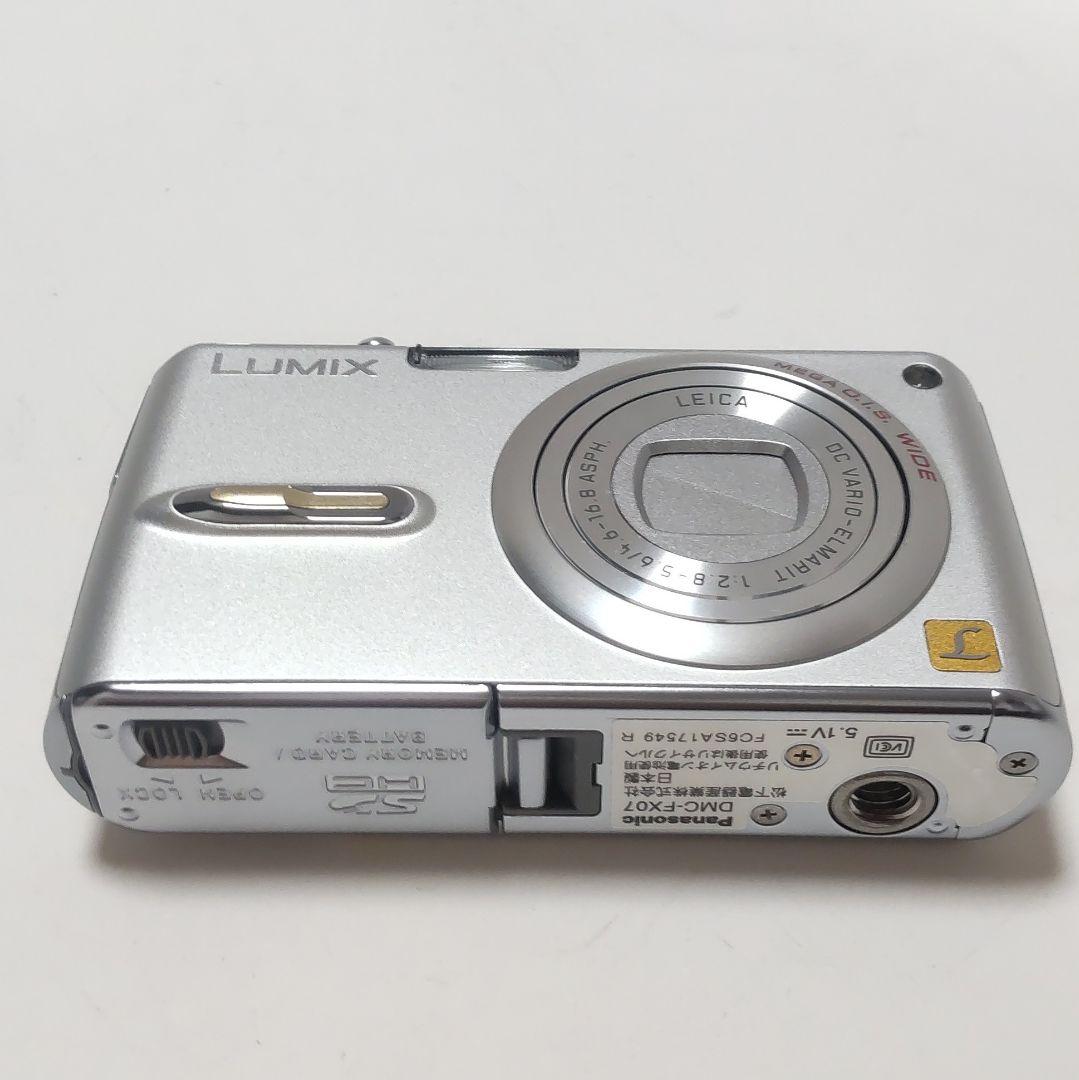 動作確認済み パナソニック LUMIX DMC-FX07 オールドコンデジ