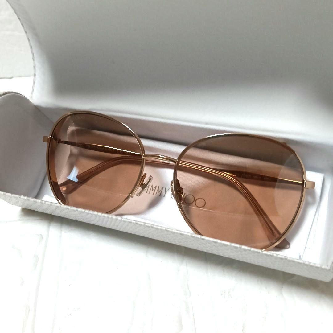 578【美品】JIMMY CHOO ジミーチュウ サングラス ラメフレーム
