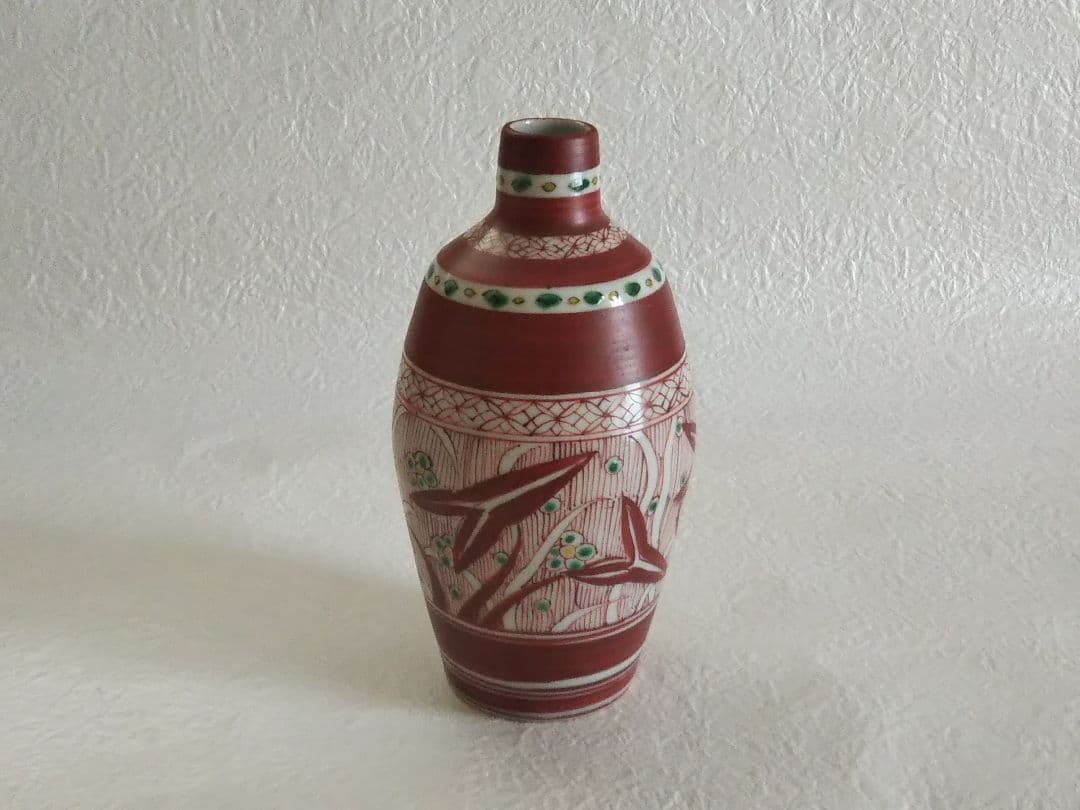 北大路魯山人　九谷風徳利