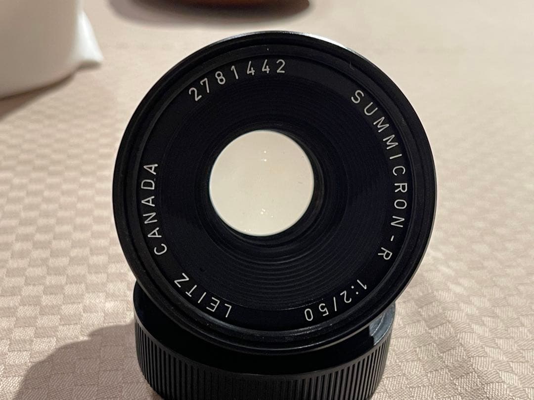 Leica SUMMICRON-R 50mm f/2 レンズ　3CAM