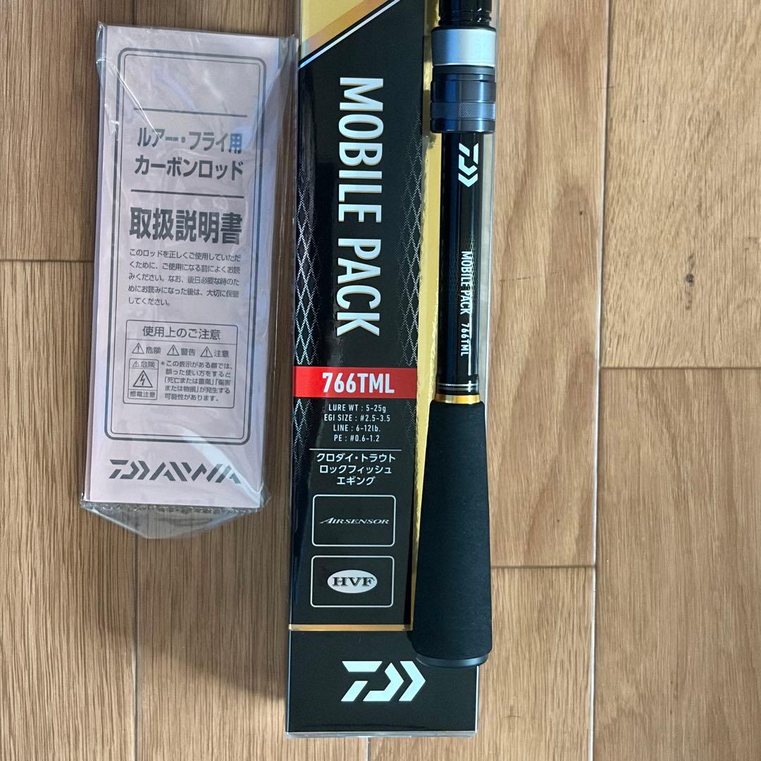 ダイワ(DAIWA) モバイルパック 766TML・Q ブラック 未使用品