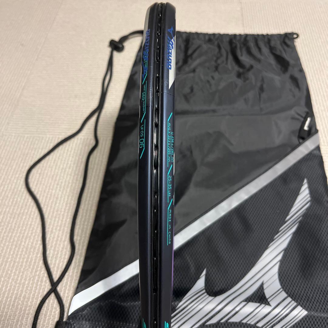 【美品】Mizunoミズノソフトテニスラケット2本セット　ケース.カバー付き