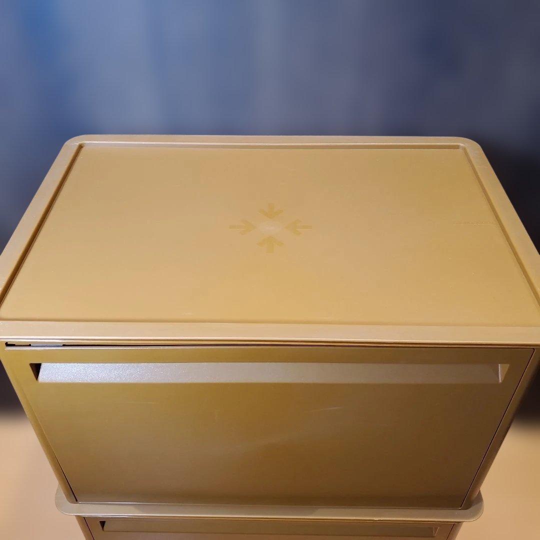 Tupperware マルチオーガナイザー ワイドドア付　2個セット
