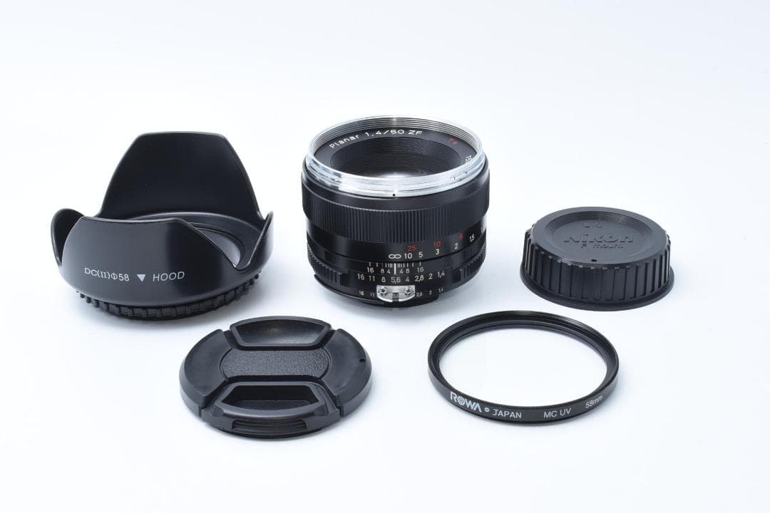 ★美品★ Carl Zeiss Planar 50mm 1:1.4 ZF