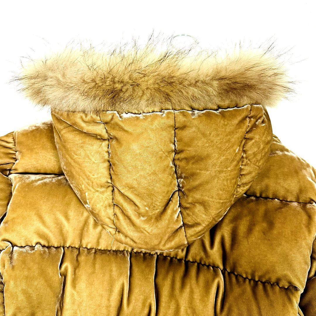 マウンテンイクイップメント ダウンジャケット 光沢 ダウン95 フード ファーM