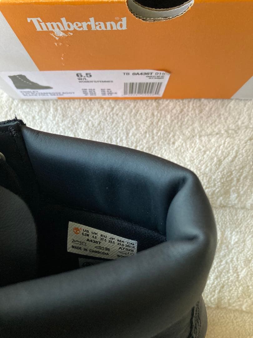 Timberland KINSLEY ブラック 6.5 新品未使用品