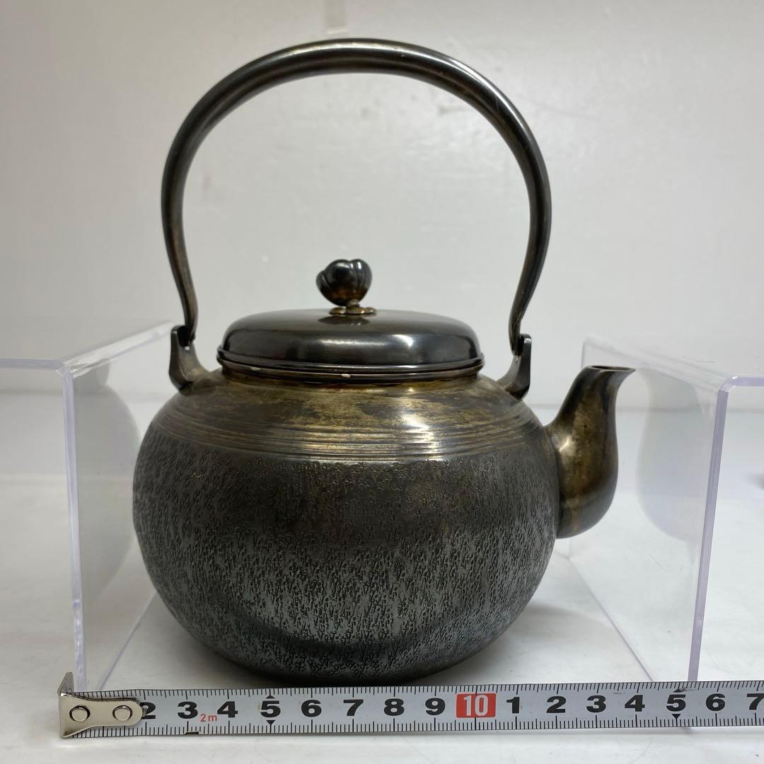 純銀刻印　銀瓶 402g トウオ　東さ7-0330☆2F