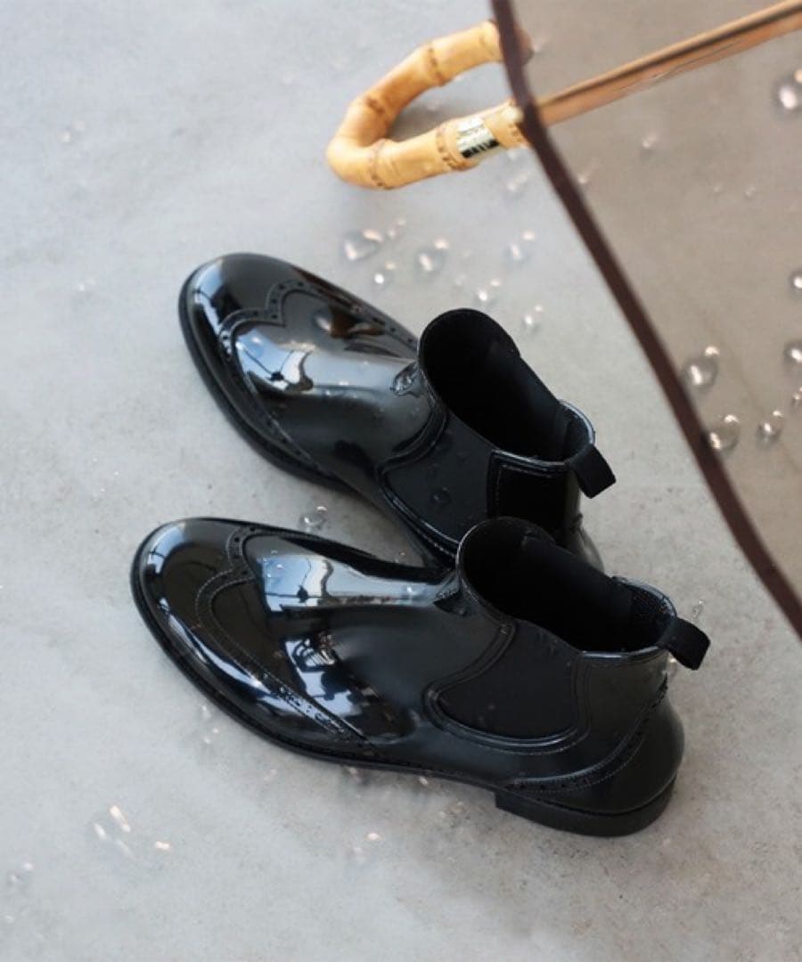 Traditional Weatherwear ウイングチップ レインブーツ