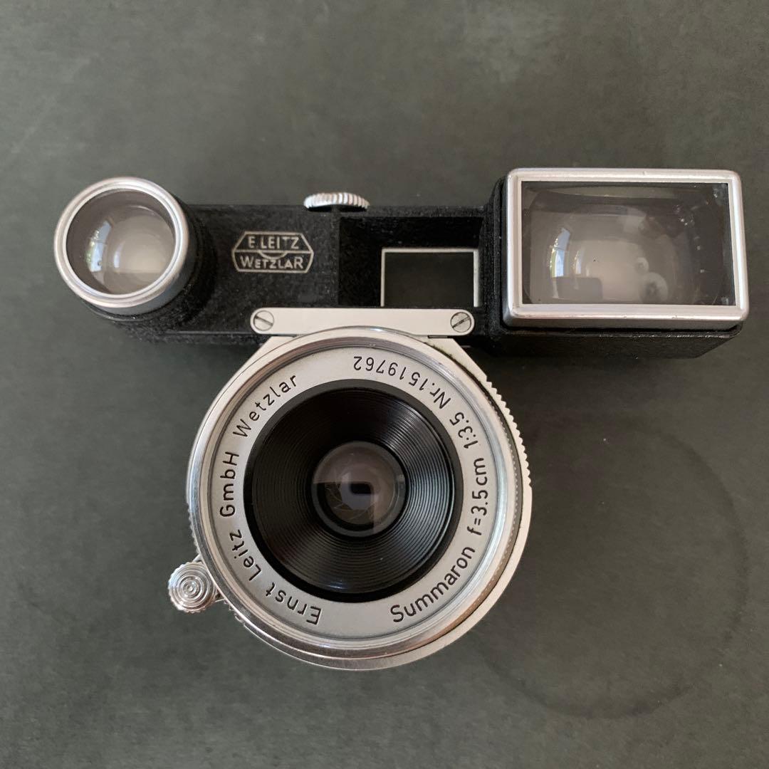 ささ　ライカ Summaron 3.5㎝ f3.5 Mマウントメガネ付