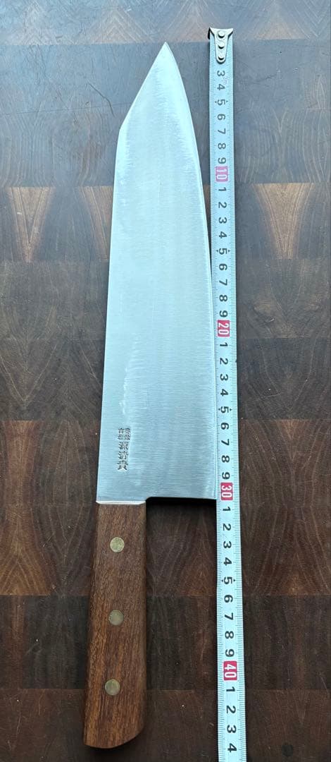 東京打刃物　源清貴　最上　切付　牛刀　300mm 尺　包丁　幅広　洋包丁　未使用