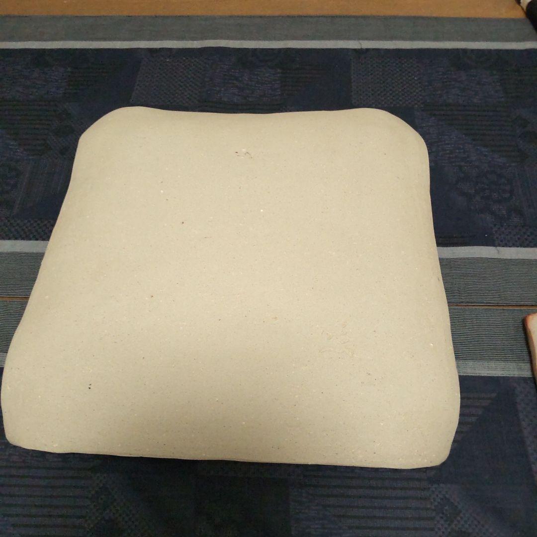 四方皿 2枚 備前焼 A