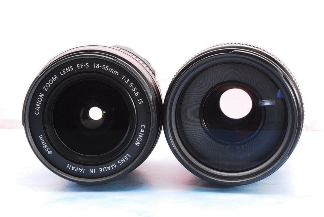 キャノン Kiss X7★手ブレ補正標準＆超望遠★一眼レフカメラ★S数少