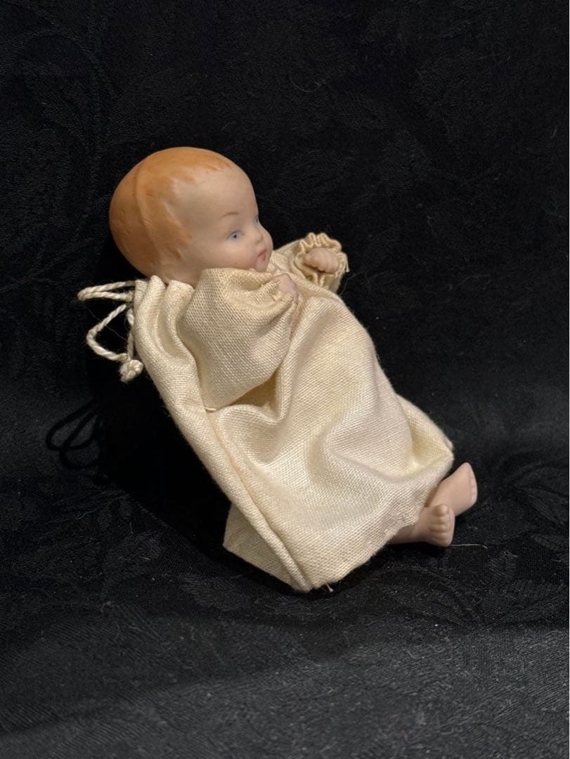 【アンティークReuge社オルゴール】スウィング　ベビーベッド