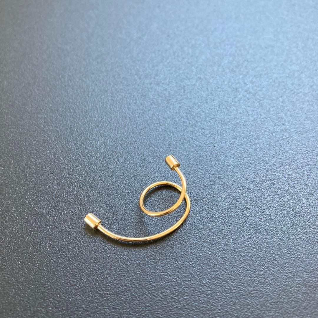 shihara ツイストカールピアス02 L