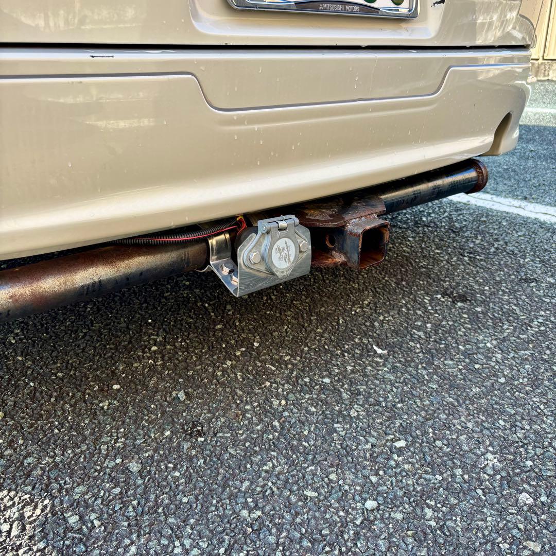 現車確認必須　三菱 デリカD:5｜8人乗り｜ヒッチメンバー付｜車中泊OK