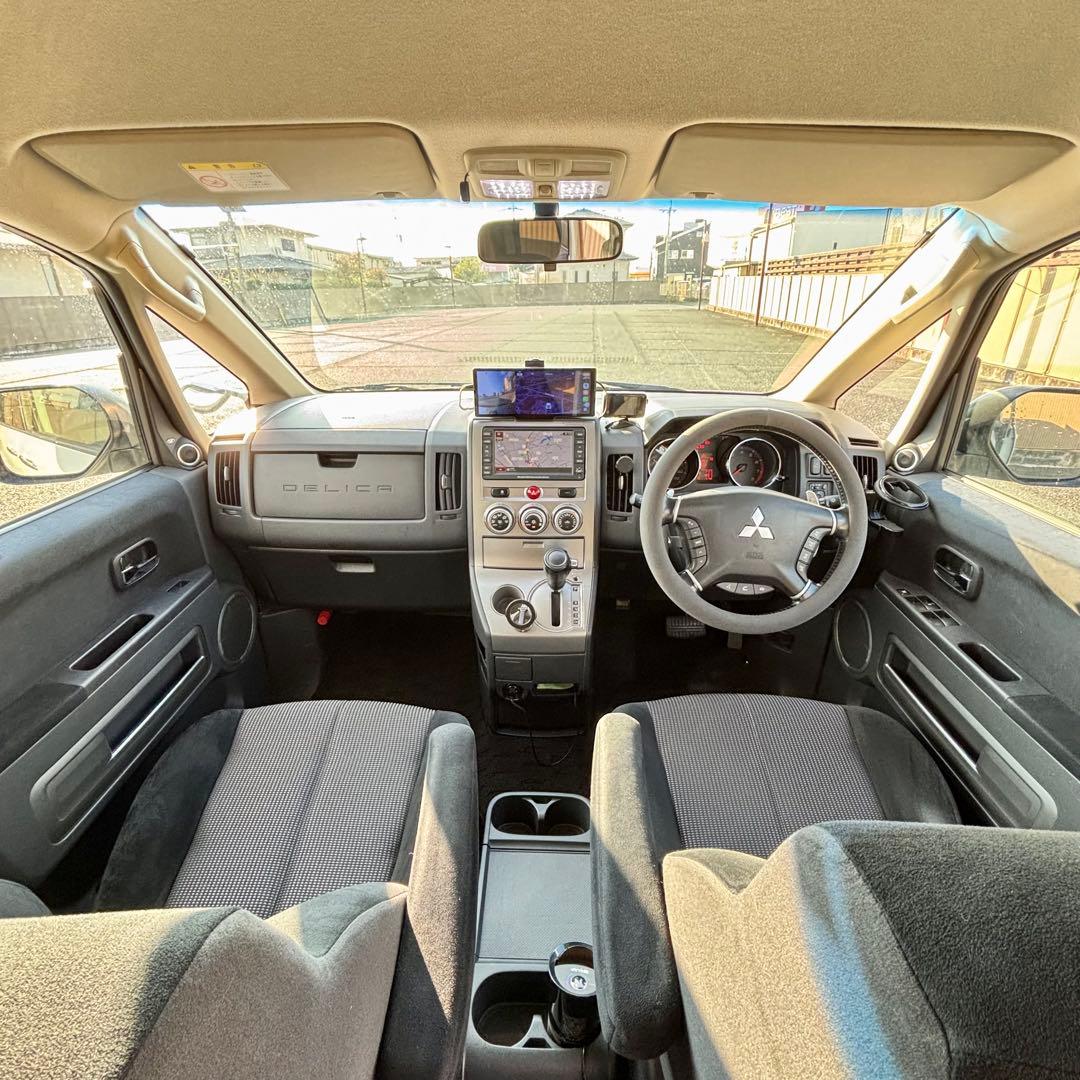 現車確認必須　三菱 デリカD:5｜8人乗り｜ヒッチメンバー付｜車中泊OK