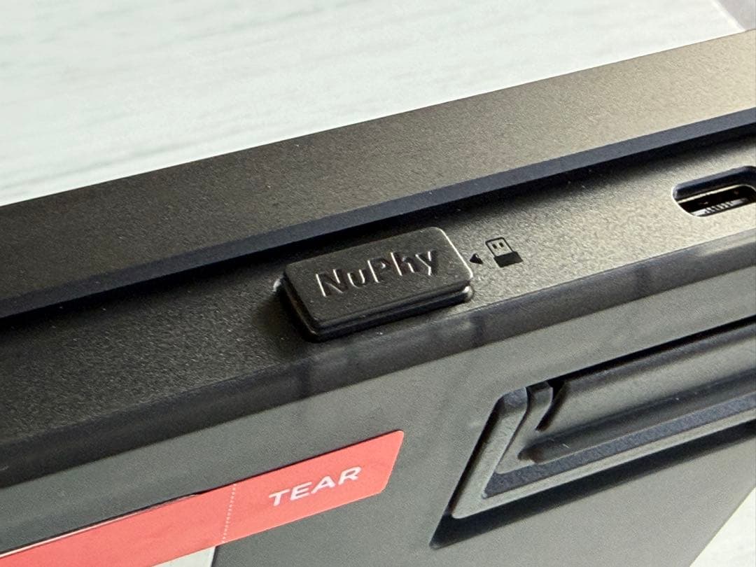 NuPhy Air75 V3 US配列 Red nano Nebula Dark