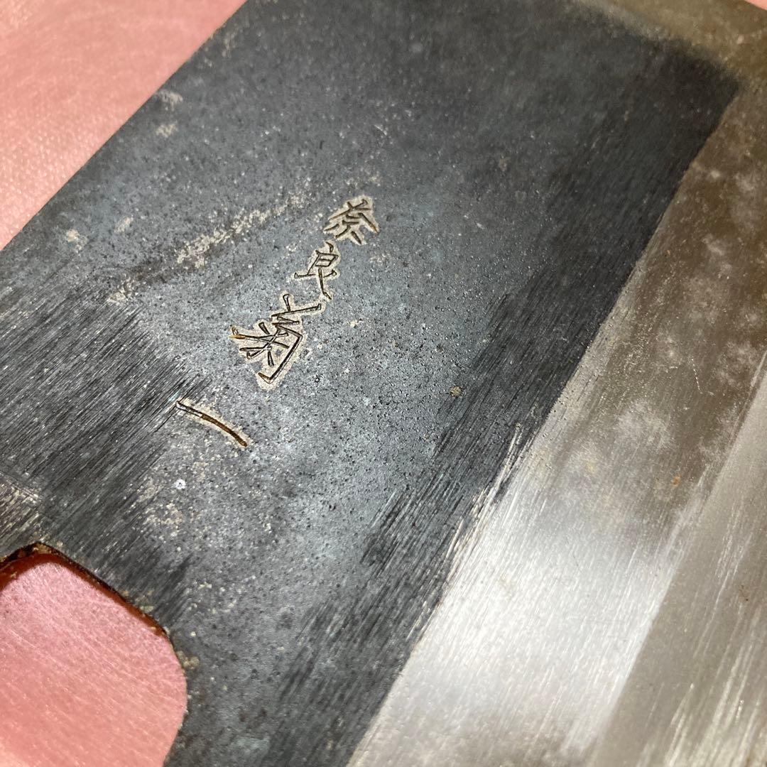 奈良菊一　そば・麺切り包丁 230mm