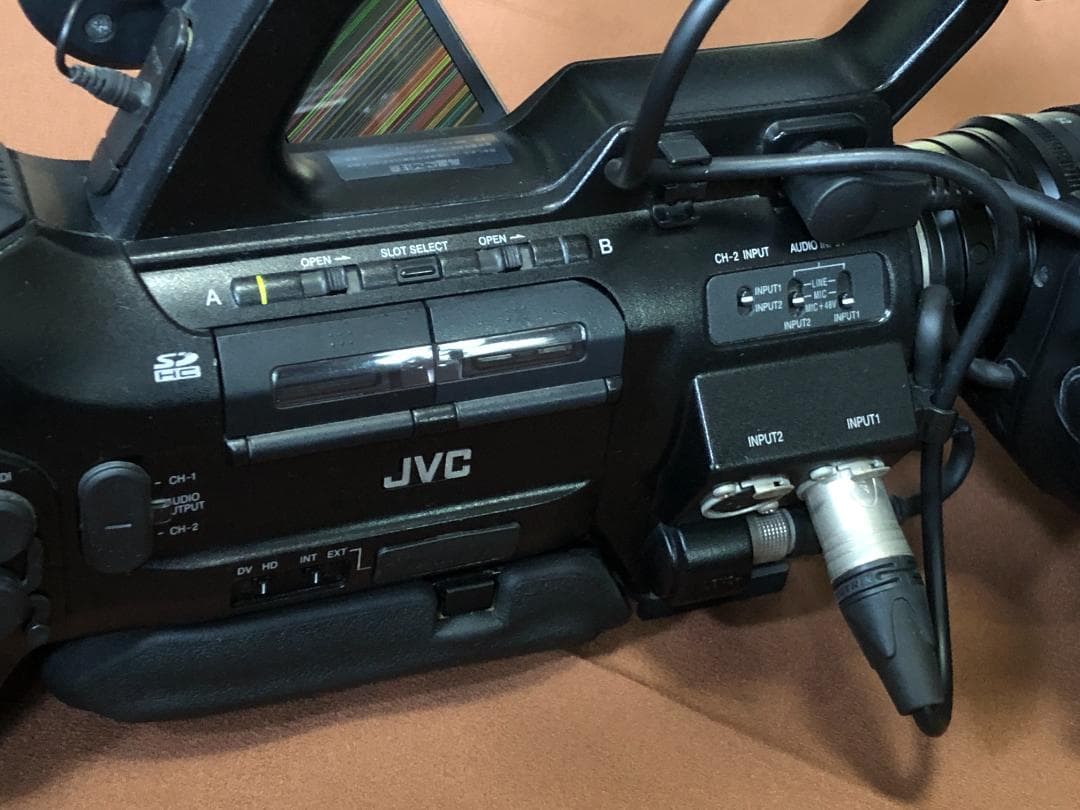 【訳あり特価】難あるもまだまだ使えるJVC HM-700（S×Sレコーダー付）②
