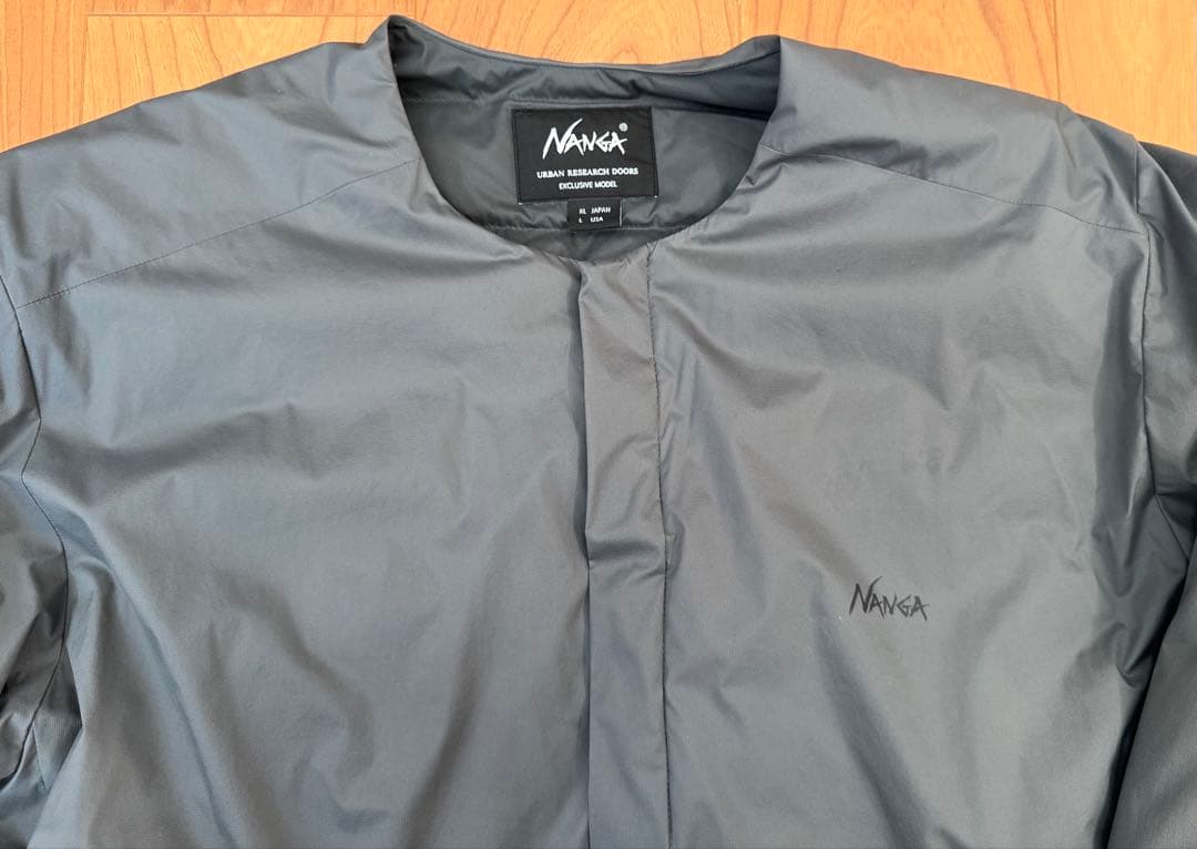 NANGA × UR INNER DOWN グレー XL