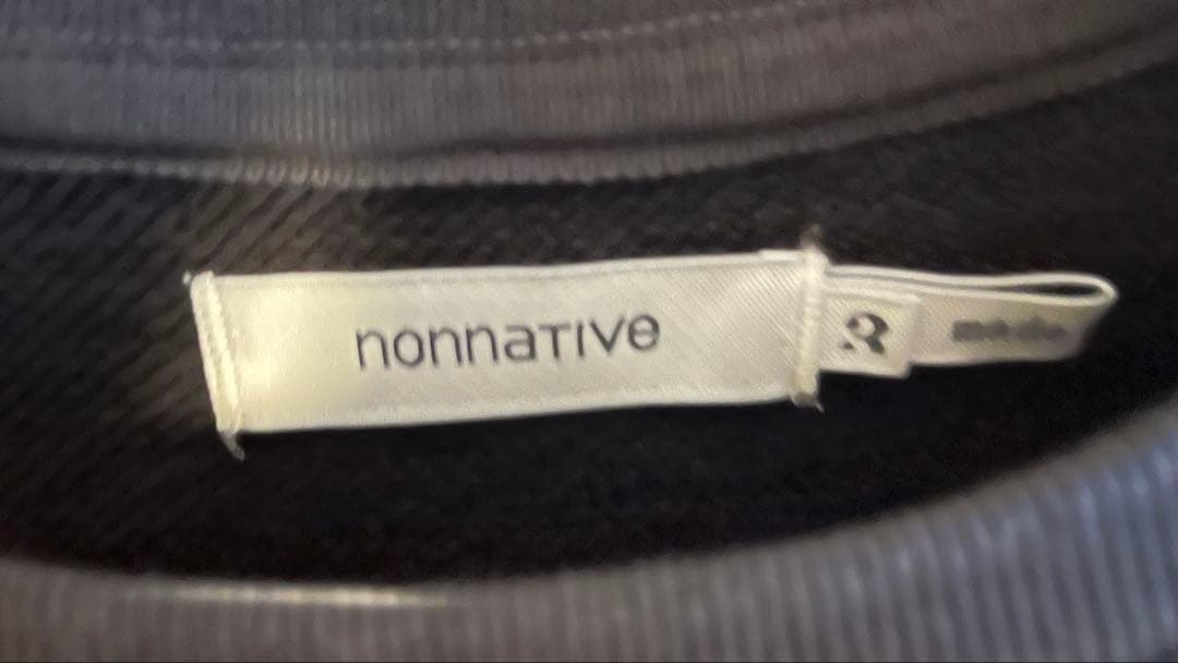 nonnativeスウェット サイズ3